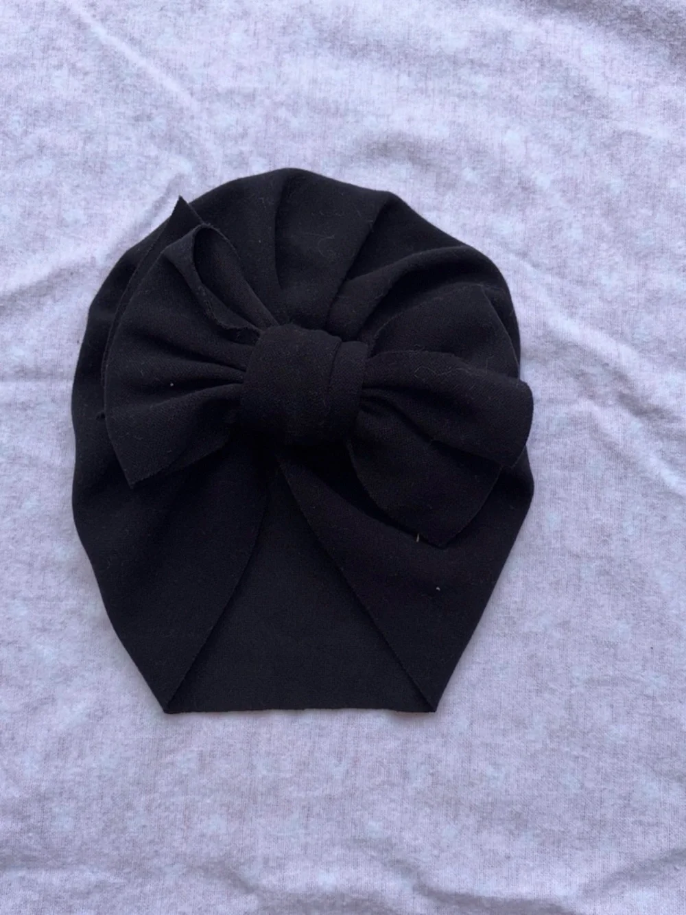 Kids Bow Turban Hat - Pink, Cream, Black, Burgundy, Tan